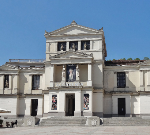 la piazza di Conegliano Veneto